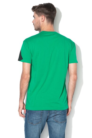 United Colors of Benetton Logómintás kerek nyakú póló férfi