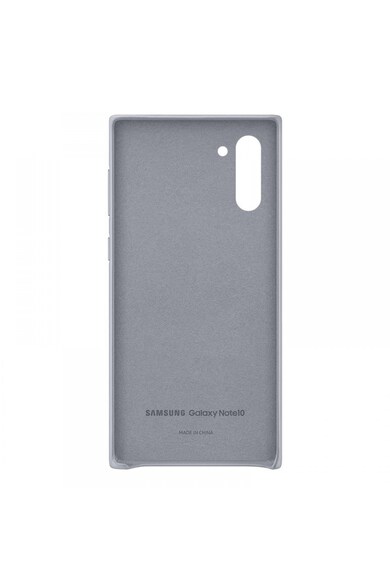 Samsung Husa de protectie  Leather pentru Samsung Galaxy Note 10, Gray Femei