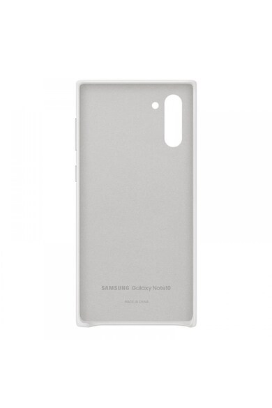 Samsung Husa de protectie  Leather pentru Samsung Galaxy Note 10, White Femei