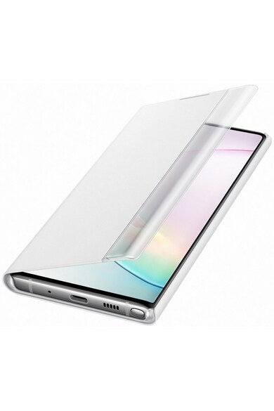 Samsung Предпазен калъф  Clear View за Galaxy Note 10, White Жени