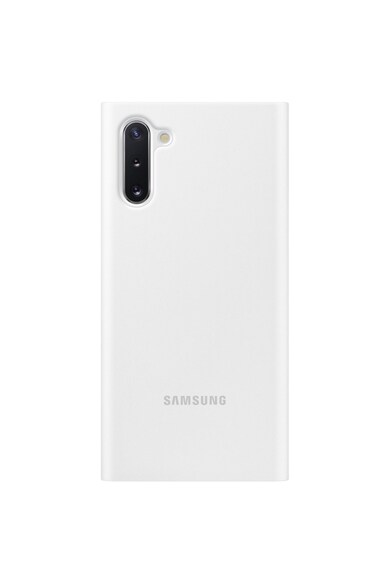 Samsung Предпазен калъф  Clear View за Galaxy Note 10, White Жени