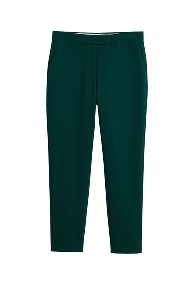 Mango Pantaloni crop eleganti cu croiala dreapta Femei