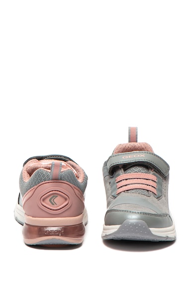 Geox Spaceclub tépőzáras sneaker kontrasztos részletekkel Lány