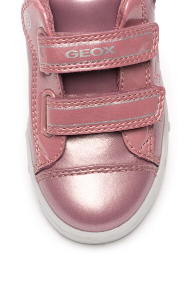 Geox Спортни обувки Skylin от еко кожа и LED светлини Момичета