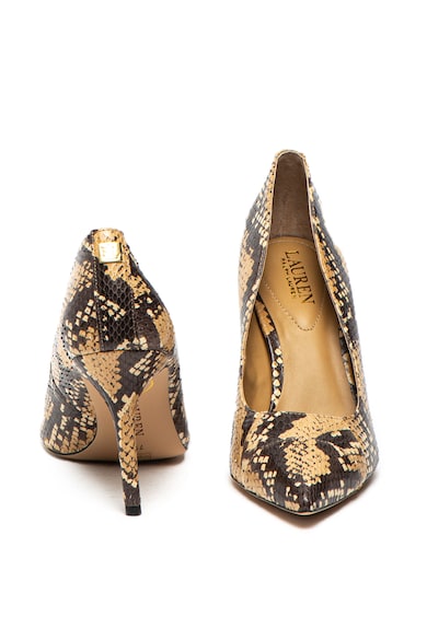 Lauren Ralph Lauren Pantofi stiletto de piele cu animal print Lindella Femei