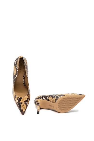 Lauren Ralph Lauren Pantofi stiletto de piele cu animal print Lindella Femei