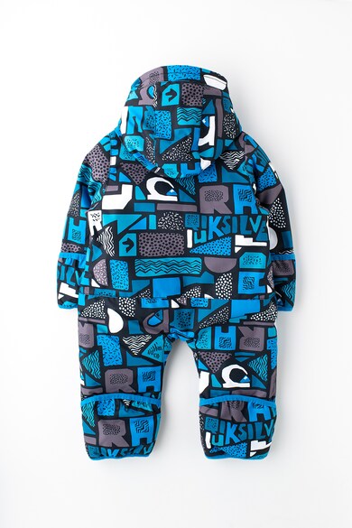 QUIKSILVER Salopeta impermeabila cu captusela din material teddy, pentru schi Baieti