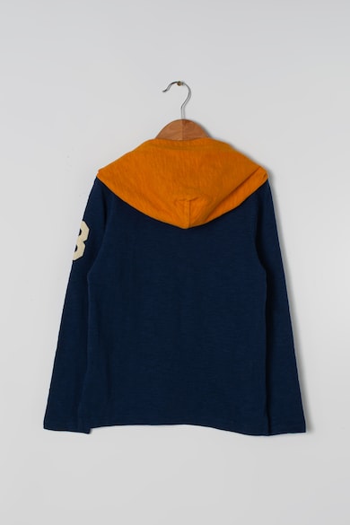 GAP Bluza cu gluga si model colorblock Baieti