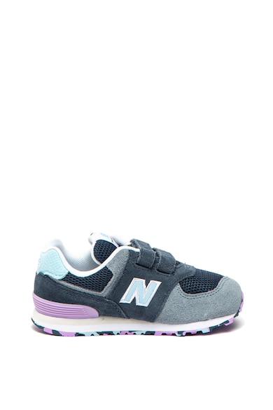 New Balance Pantofi sport cu insertii de piele intoarsa 574 Fete