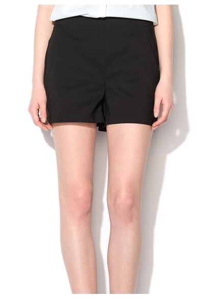 b.young Davis Black Zipped Shorts Жени