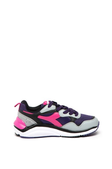 Diadora Pantofi sport cu model colorblock si garnituri de piele intoarsa Whizz Run Femei