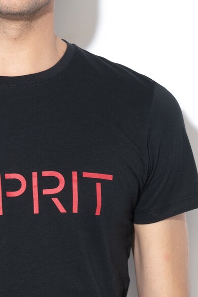 Esprit Slim fit logómintás póló férfi