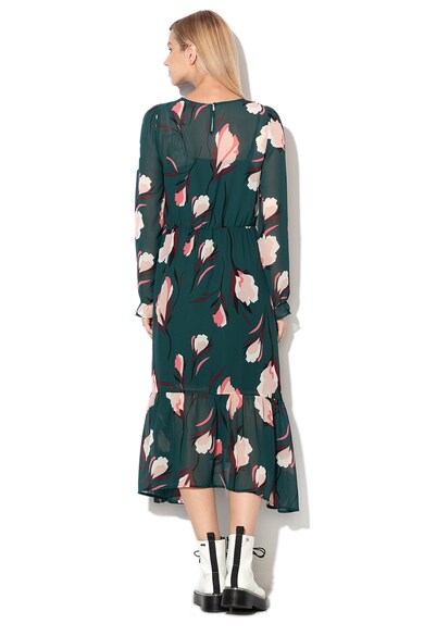 Vero Moda Флорална рокля с разкроен подгъв Жени