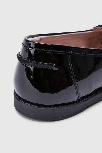 NEXT Pantofi loafer de piele lacuita cu canafi Fete