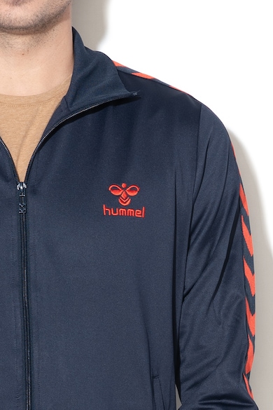 Hummel Bluza sport cu fermoar si logo brodat Nathan Barbati