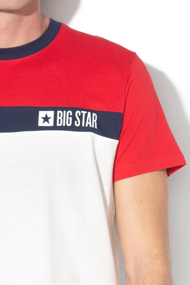 Big Star Inolis colorblock póló férfi