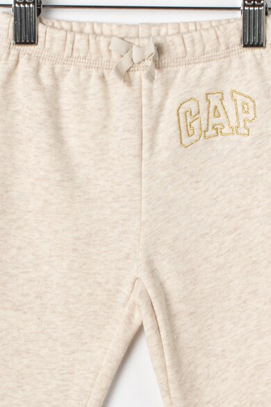 GAP Pantaloni sport cu captuseala din fleece si logo brodat Fete