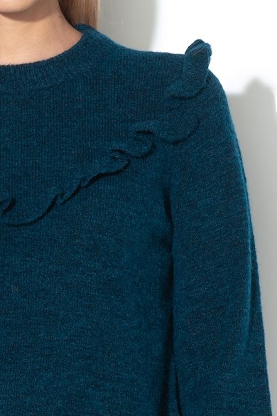 Pepe Jeans London Coqueta pulóver fodros részlettel női