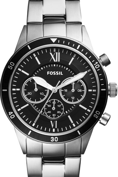 Fossil Flynn rozsdamentes acél chrono karóra férfi