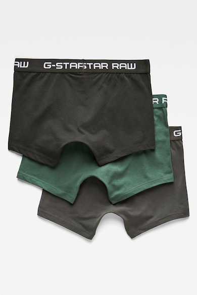 G-Star RAW Logós derékpántú boxer szett - 3 db férfi