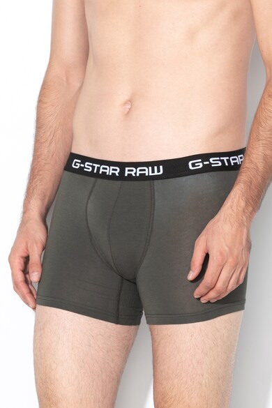 G-Star RAW Set de boxeri cu banda logo in talie, 3 perechi Barbati