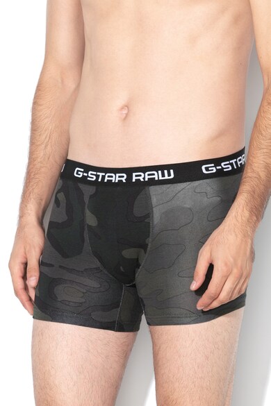 G-Star RAW Set de boxeri cu banda logo in talie, 3 perechi Barbati