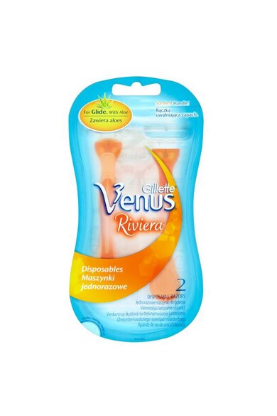 Gillette Venus Aparat de ras de unica folosinta  Riviera, 2 buc Femei