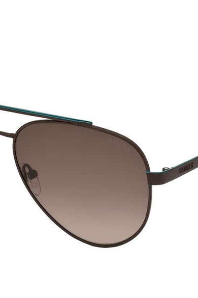 GUESS Ochelari de soare aviator cu lentile in degrade 5 Barbati