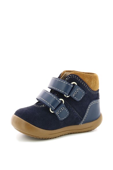 Kickers kids Ghete de piele intoarsa si piele Kira Fete