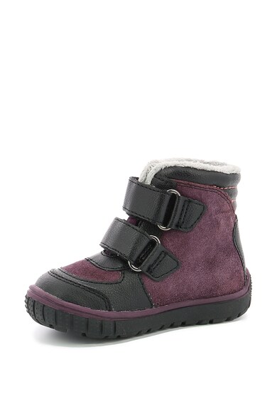 Kickers kids Ghete impermeabile cu velcro Sitrouille Baieti