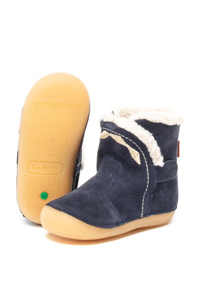 Kickers kids Ghete de piele intoarsa Sofur Fete