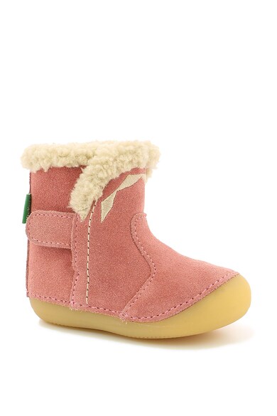 Kickers kids Botine de piele intoarsa Sofur Baieti