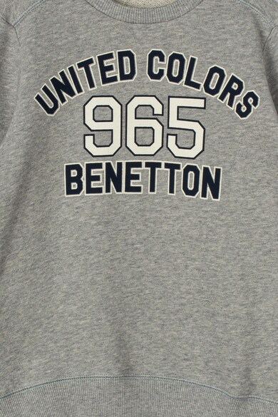 United Colors of Benetton Logómintás pulóver Fiú