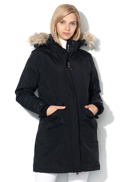 Trespass Bettany pihével bélelt télikabát levehető kapucnival női