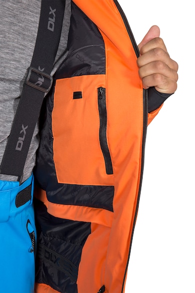 Trespass Banner vízlepergető és szélálló sídzseki állítható kapucnival férfi