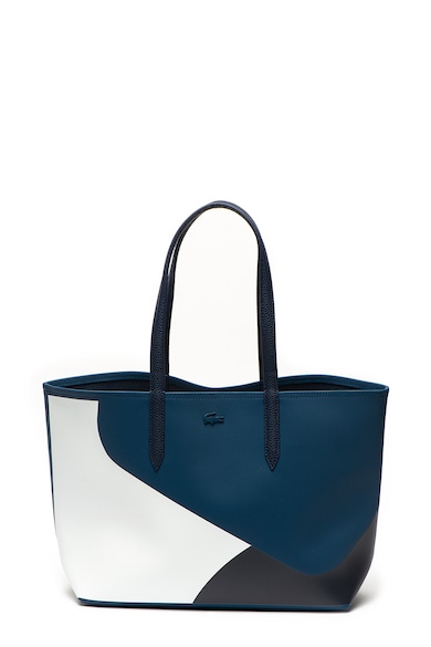 Lacoste Geanta shopper reversibila, de piele ecologica Femei