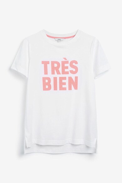 NEXT Tricou regular fit, cu imprimeu text Femei