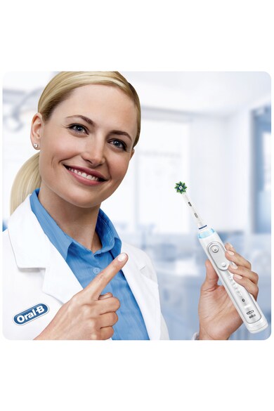 Oral-B Rezerve periuta de dinti electrica  Cross Action, Tehnologie CleanMaximiser, 6 buc Femei
