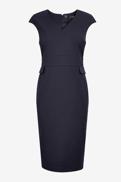 NEXT Rochie bodycon cu decolteu in V si model cu buline Femei