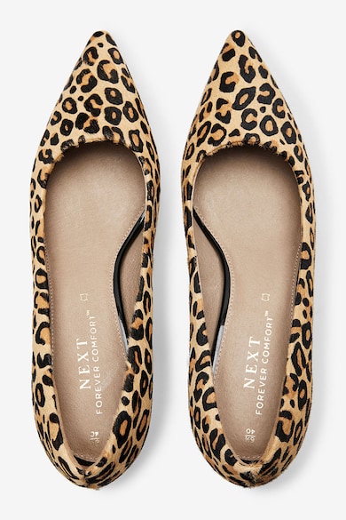 NEXT Pantofi de piele cu animal print Femei