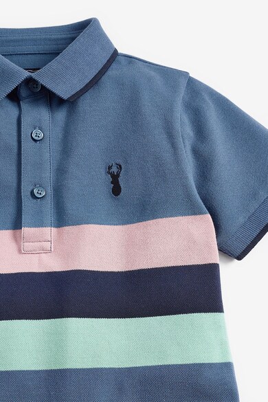 NEXT Tricou polo cu model colorblock Baieti