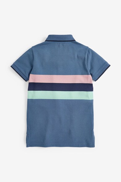 NEXT Тениска с яка и цветен блок Момчета