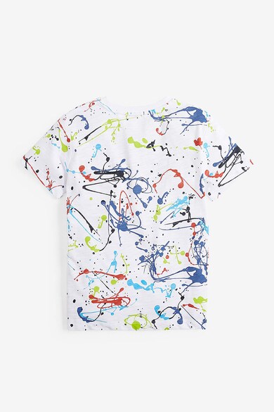 NEXT Tricou de bumbac cu imprimeu abstract Baieti