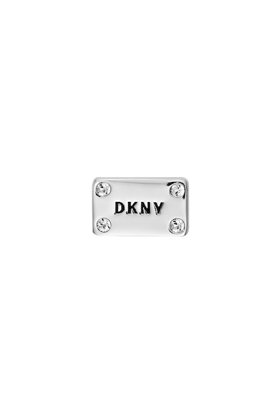 DKNY Cercei cu logo, decorati cu cristale Swarovski Femei