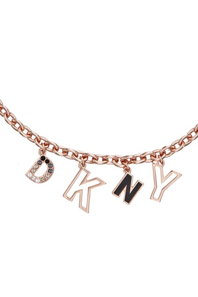 DKNY Nyaklánc logós medállal női