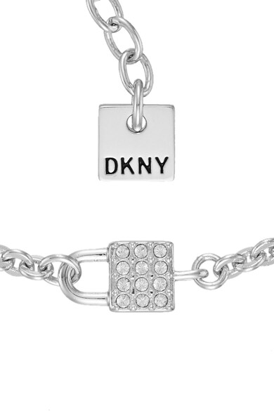 DKNY Bratara placata cu rodiu, decorata cu cristale Swarovski Femei