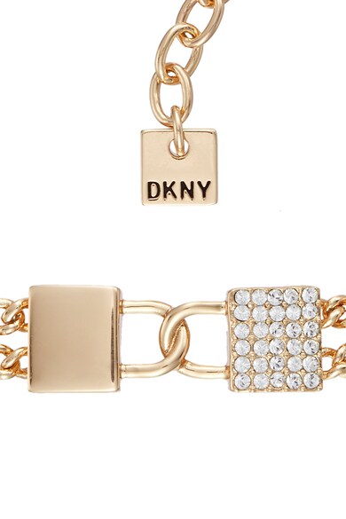 DKNY Bratara lata decorata cu Swarovski Femei