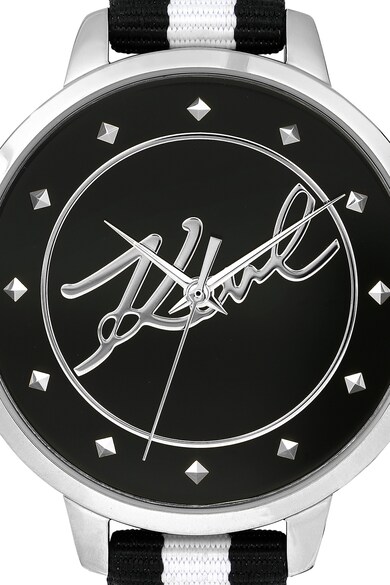 Karl Lagerfeld Аналогов часовник с раирана каишка Жени
