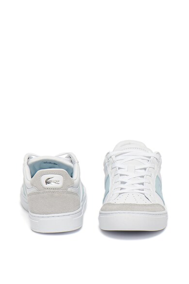 Lacoste Courtline 319 bőr sneaker nyersbőr szegélyekkel női