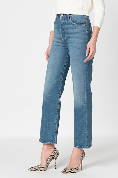 Levi's Ribcage straight fit crop farmernadrág magas derékrésszel női